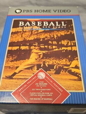 PBS Home Video - Baseball by Ken Burns (Blue/Gold)